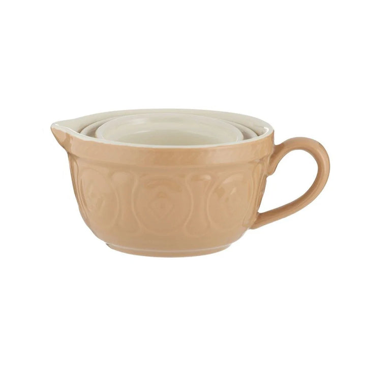 Cane Set of 3 Measuring Cups