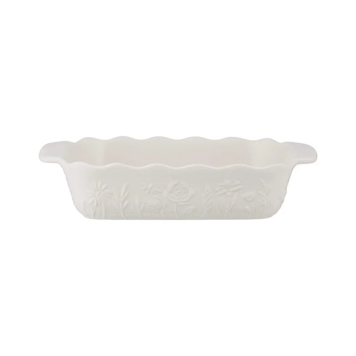 In the Meadow Medium Rectangular Baker Cream