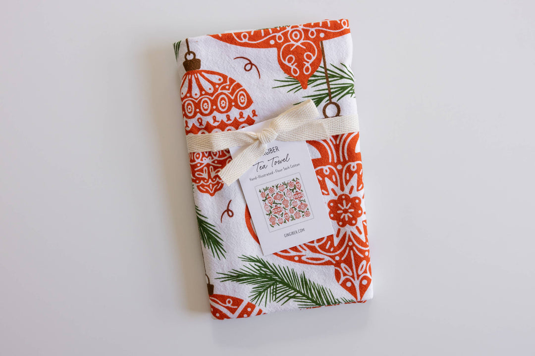 Ornament Tea Towel