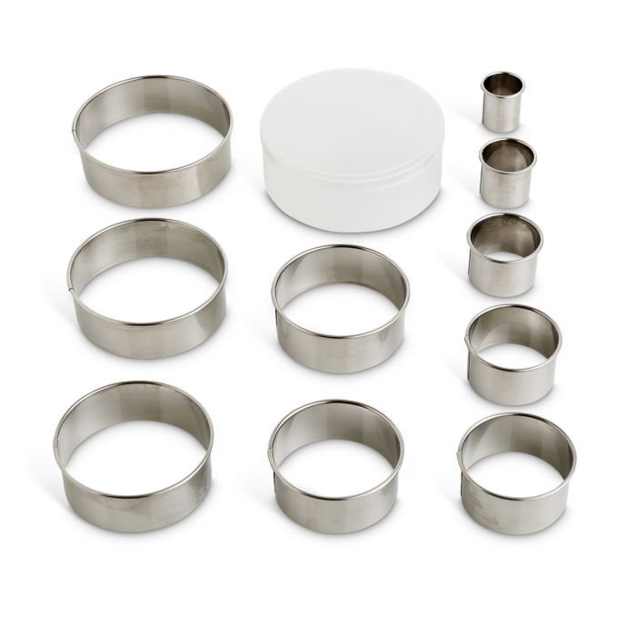 Mrs. Anderson's Stainless Steel Round Cutter Set