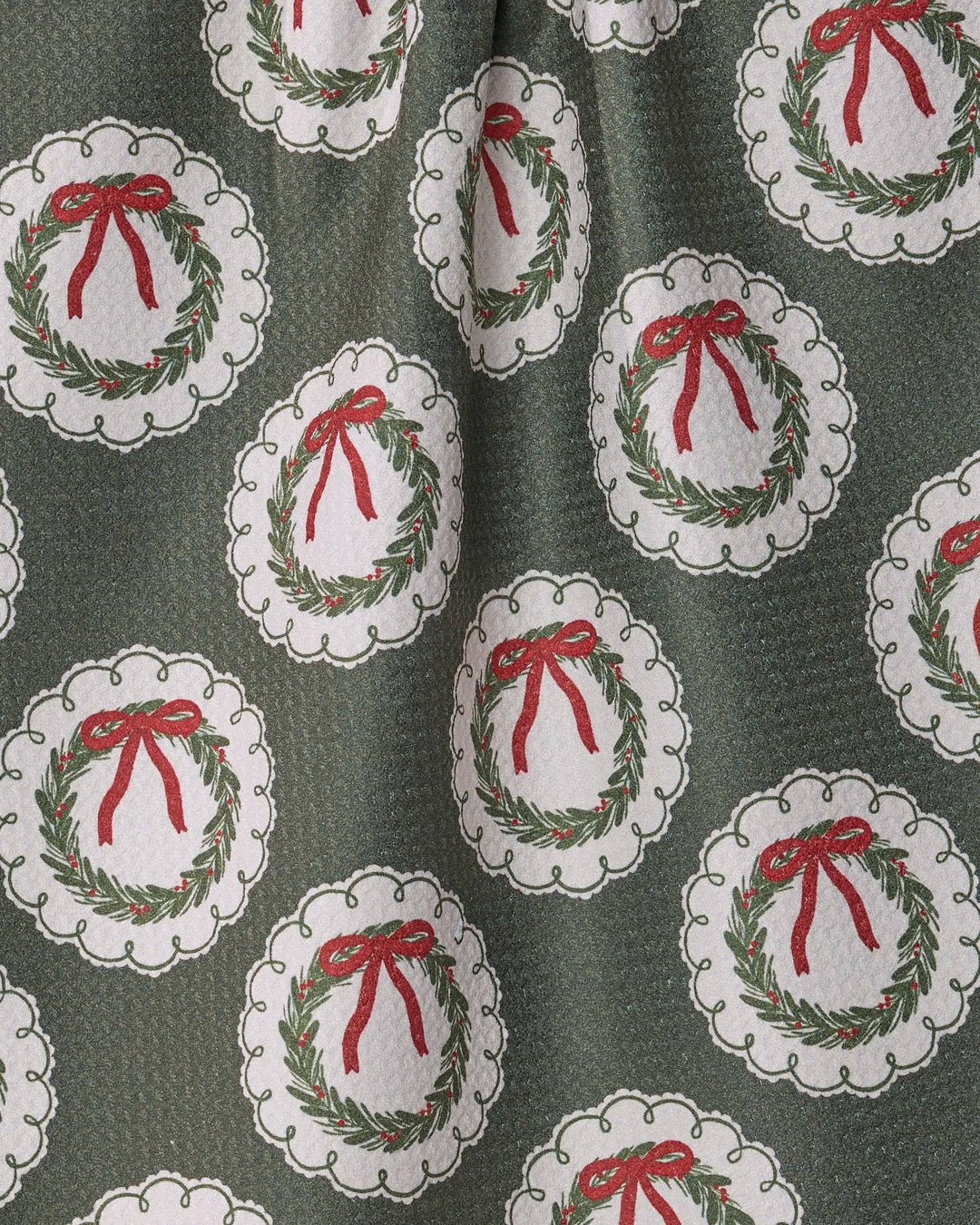 Merry Wreaths Tea Towel - Holiday 2026