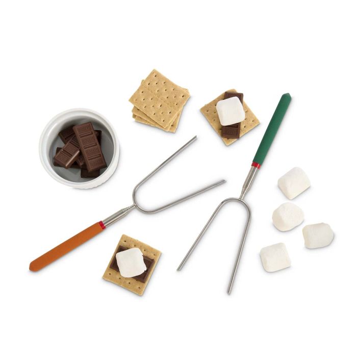 Telescoping Roasting Forks, Set of 6