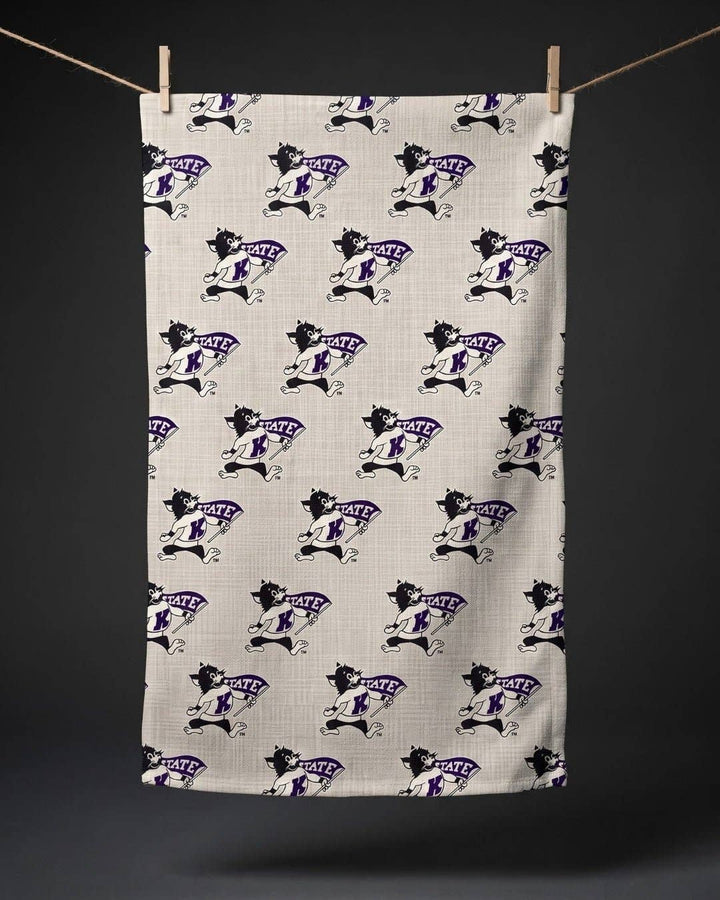 Kansas State Willie Wildcat Kitchen Towel
