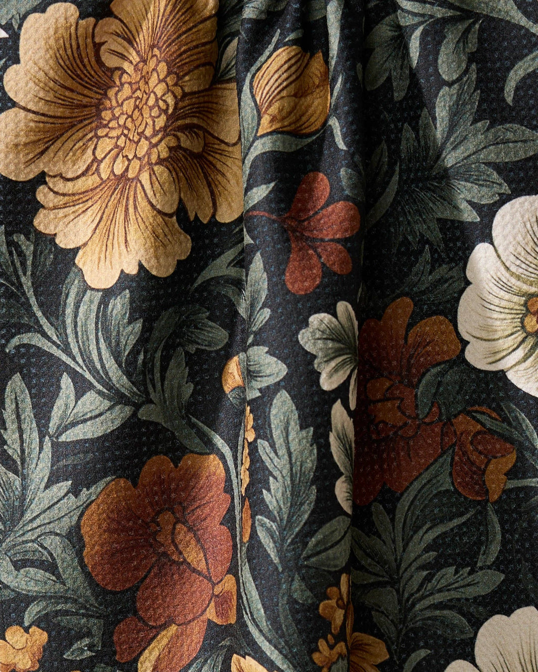 Classic Floral Kitchen Tea Towel