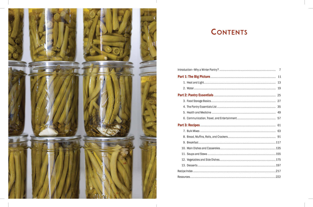 The Homestead Winter Pantry
