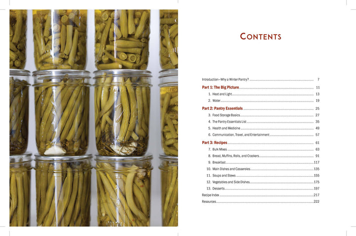 The Homestead Winter Pantry