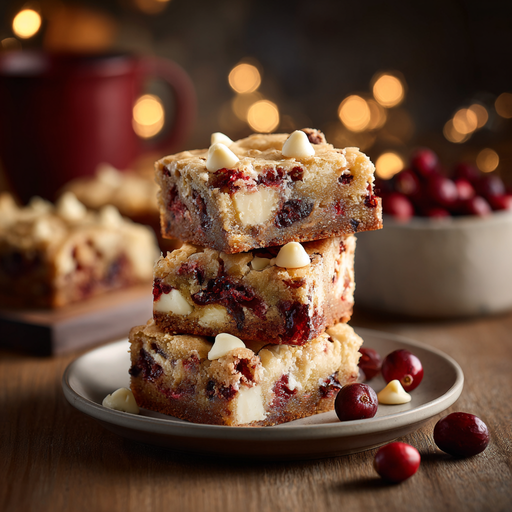 Cranberry White Chocolate Blondie Mix, 17 oz