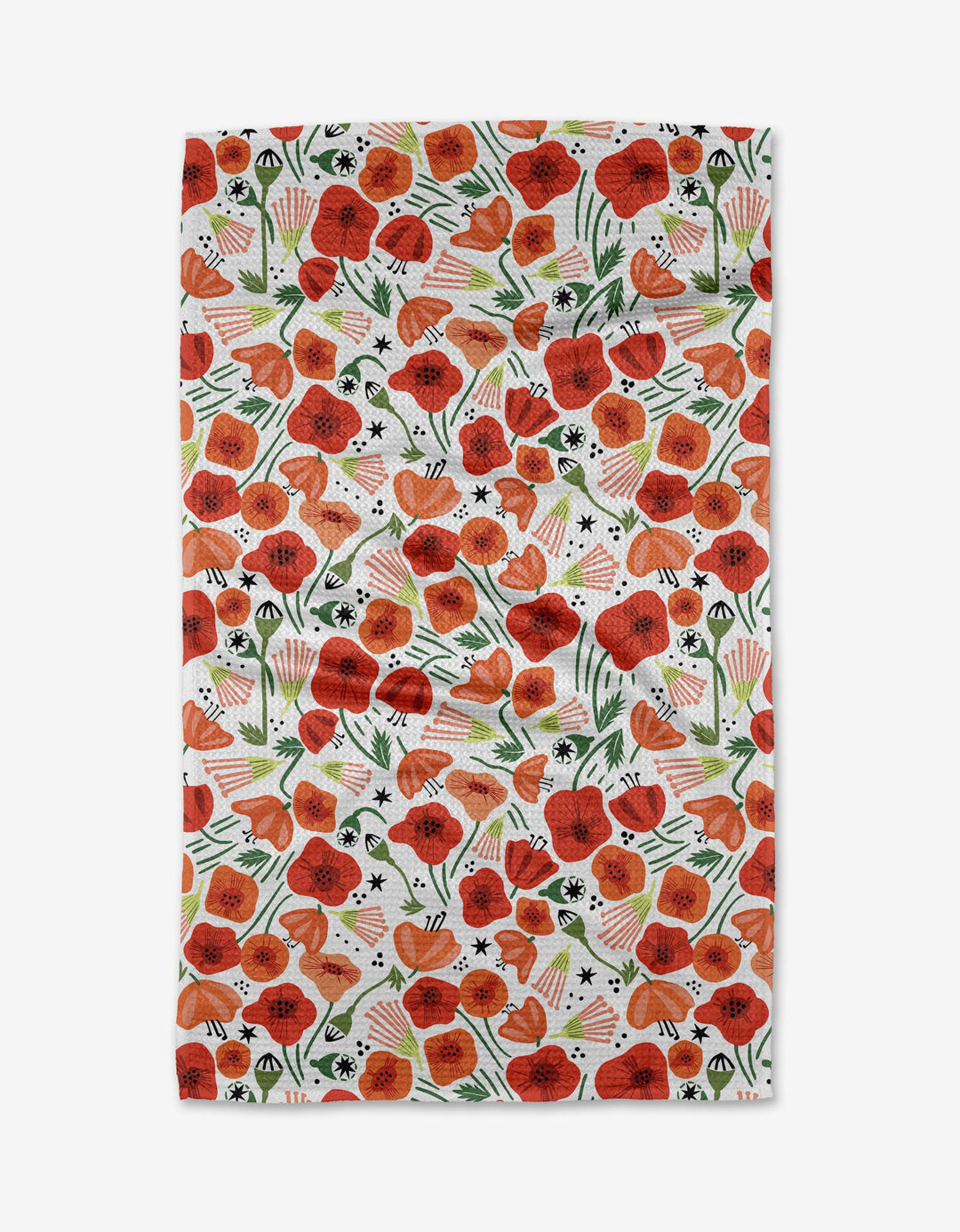 Poppy Power Kitchen Tea Towel