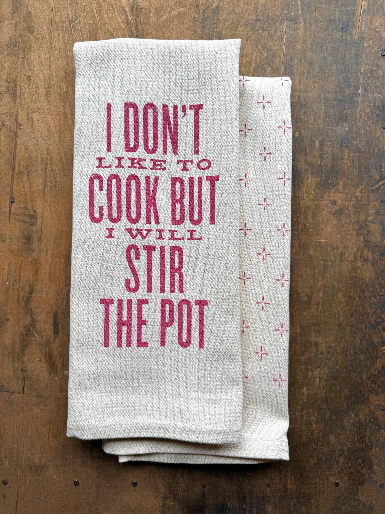 I Don't Like To Cook Kitchen Towel – The Cook's Nook