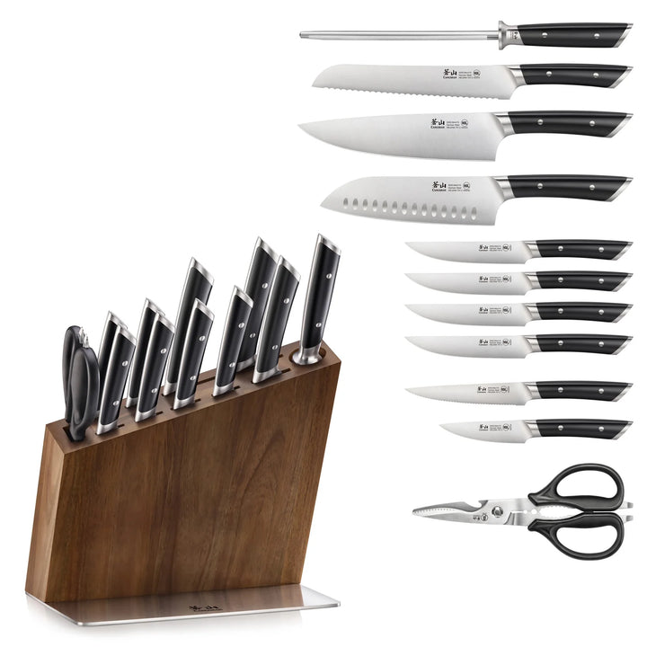 Helena Series 12 Piece Hua Knife Block Set