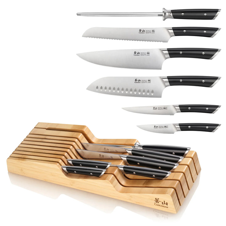 Helena Series 7-Piece In-Drawer Knife Set