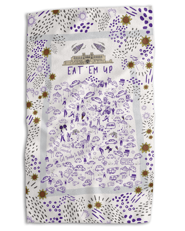 Wild Thang Tail Gate Double-Sided Kitchen Towel