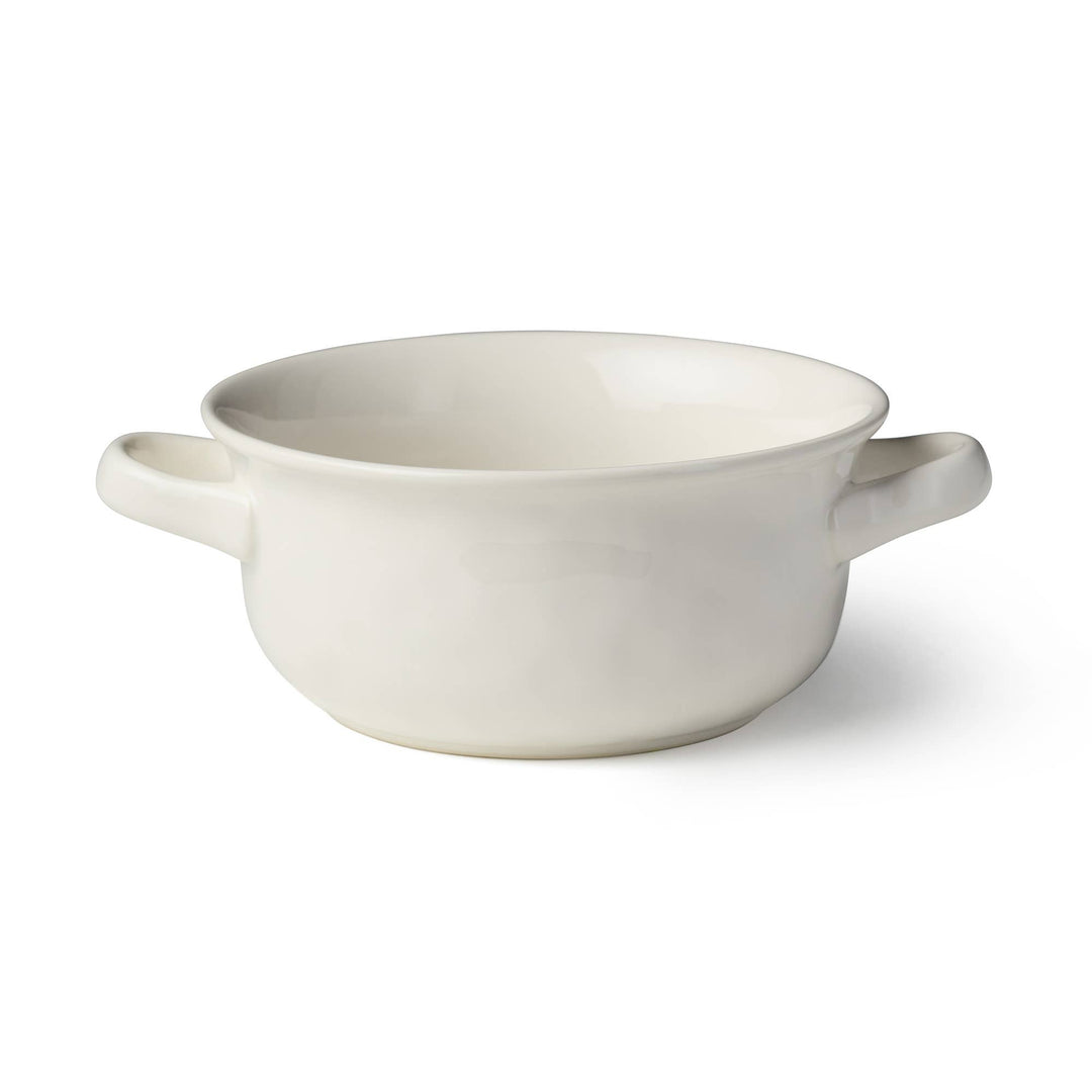 Linen Cream Soup Crock
