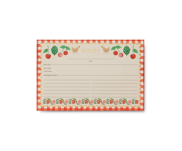 Cherry Farm Recipe Cards Pack of 12