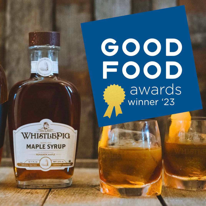 WhistlePig Rye Whiskey Barrel-Aged Organic Maple Syrup