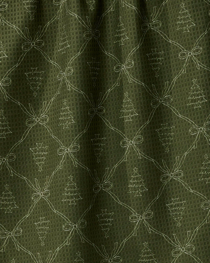 Cedar Bows Luxe Kitchen Towel - Holiday 2026