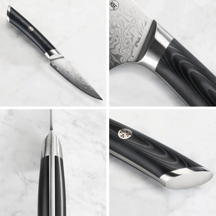 Kuro Series 3.5" Pairing Knife with Sheath