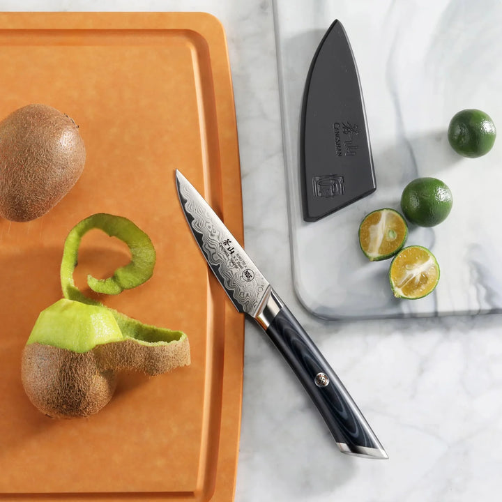 Kuro Series 3.5" Pairing Knife with Sheath