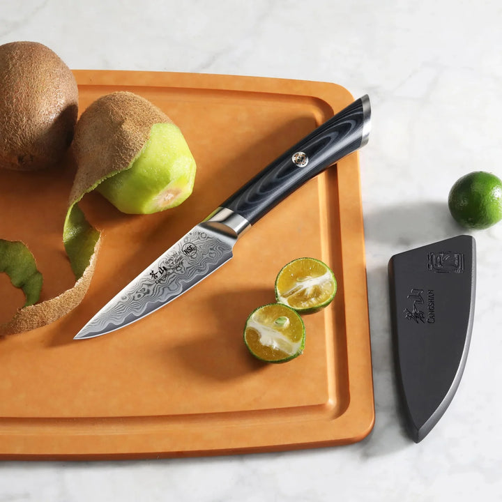 Kuro Series 3.5" Pairing Knife with Sheath