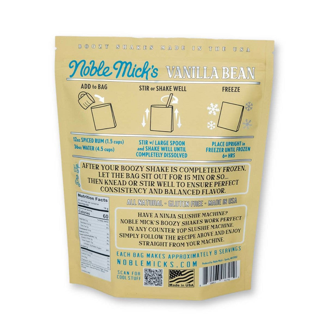 Vanilla Bean Boozy Shakes Mix