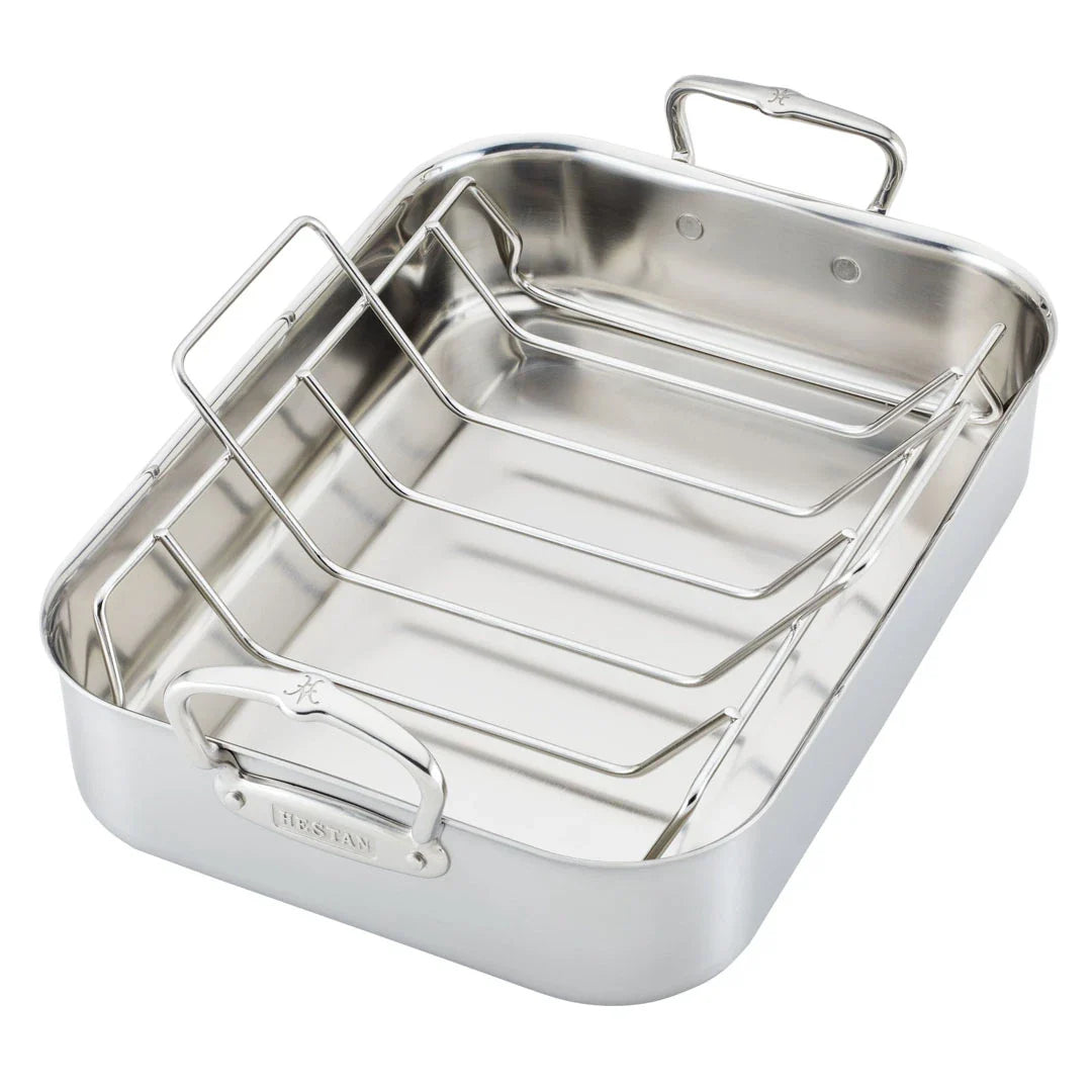 Provisions: 14.5-inch Classic Clad Roaster with Rack