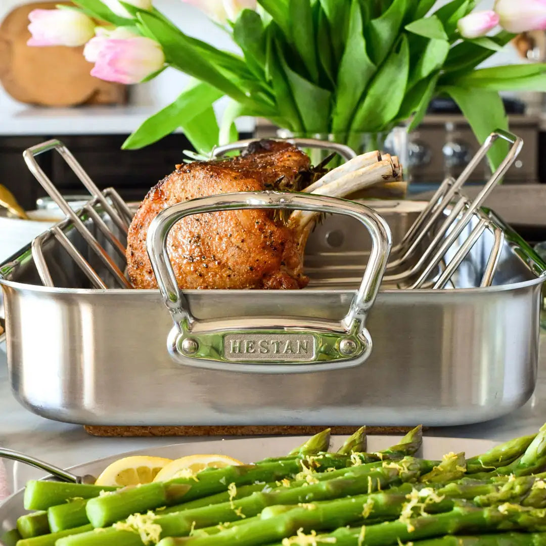 Provisions: 14.5-inch Classic Clad Roaster with Rack