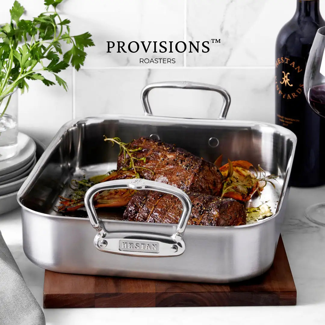 Provisions: 16.5-inch Classic Clad Roaster with Rack