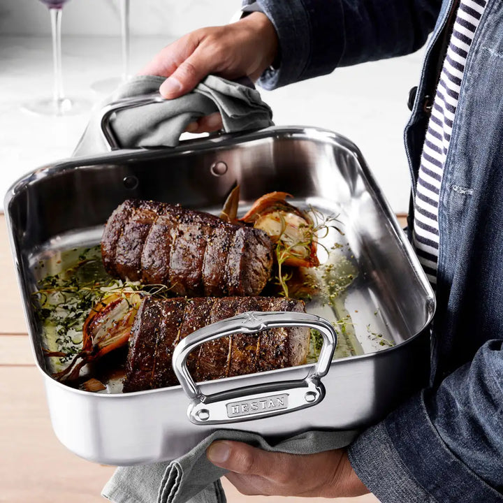 Provisions: 14.5-inch Classic Clad Roaster with Rack