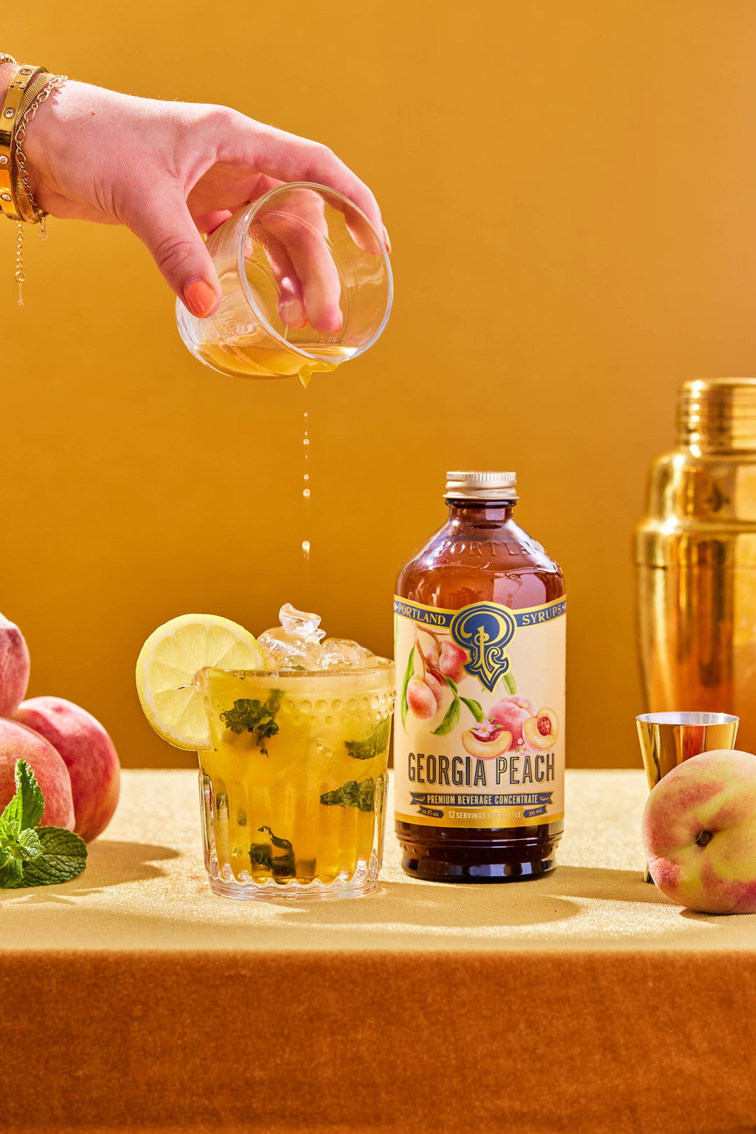 Georgia Peach Syrup, 12oz