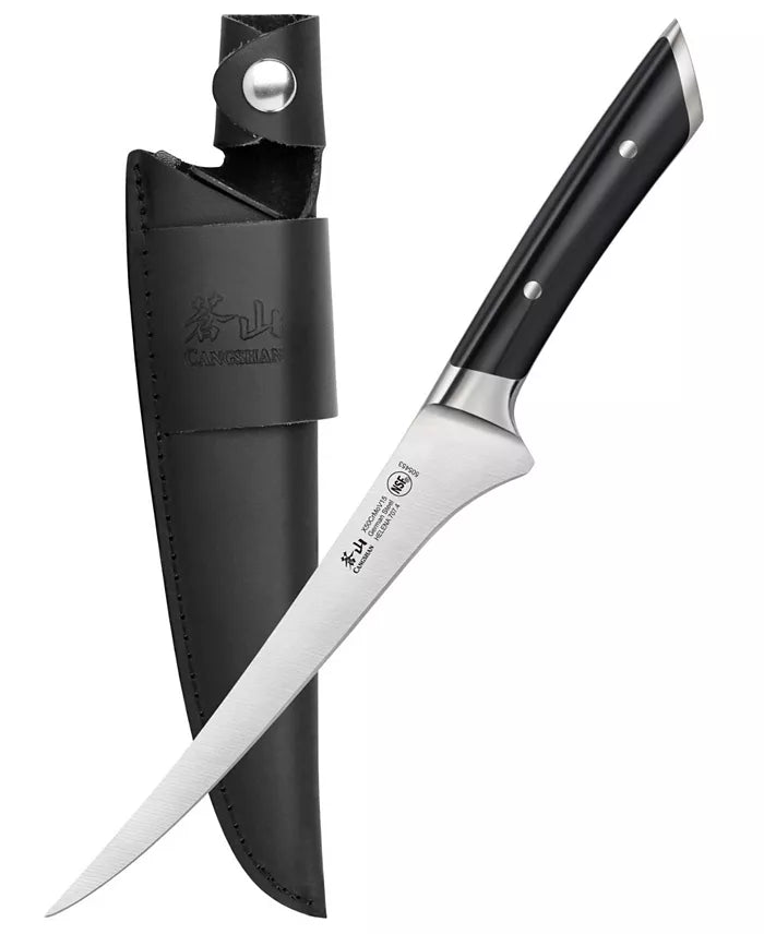 Helena Series 7" Fillet Knife with Sheath
