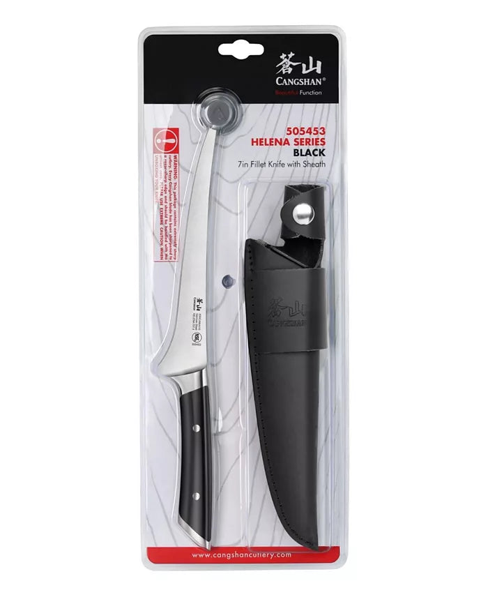 Helena Series 7" Fillet Knife with Sheath