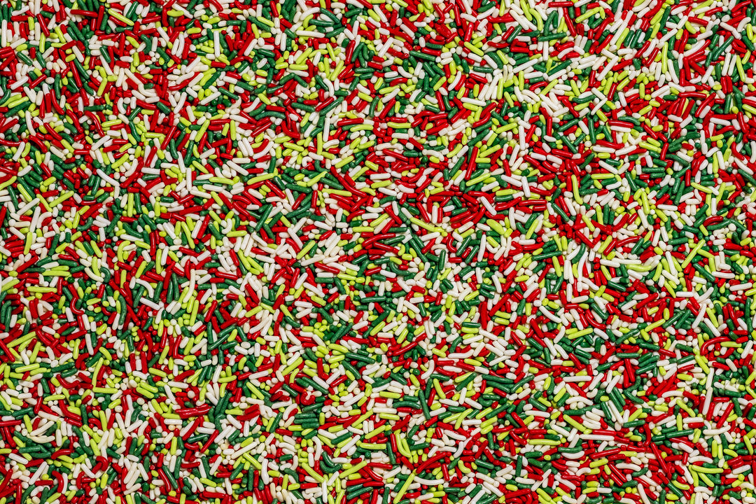 Dye-Free Christmas Softies Sprinkles, 3oz