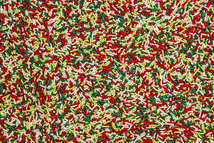 Dye-Free Christmas Softies Sprinkles, 3oz