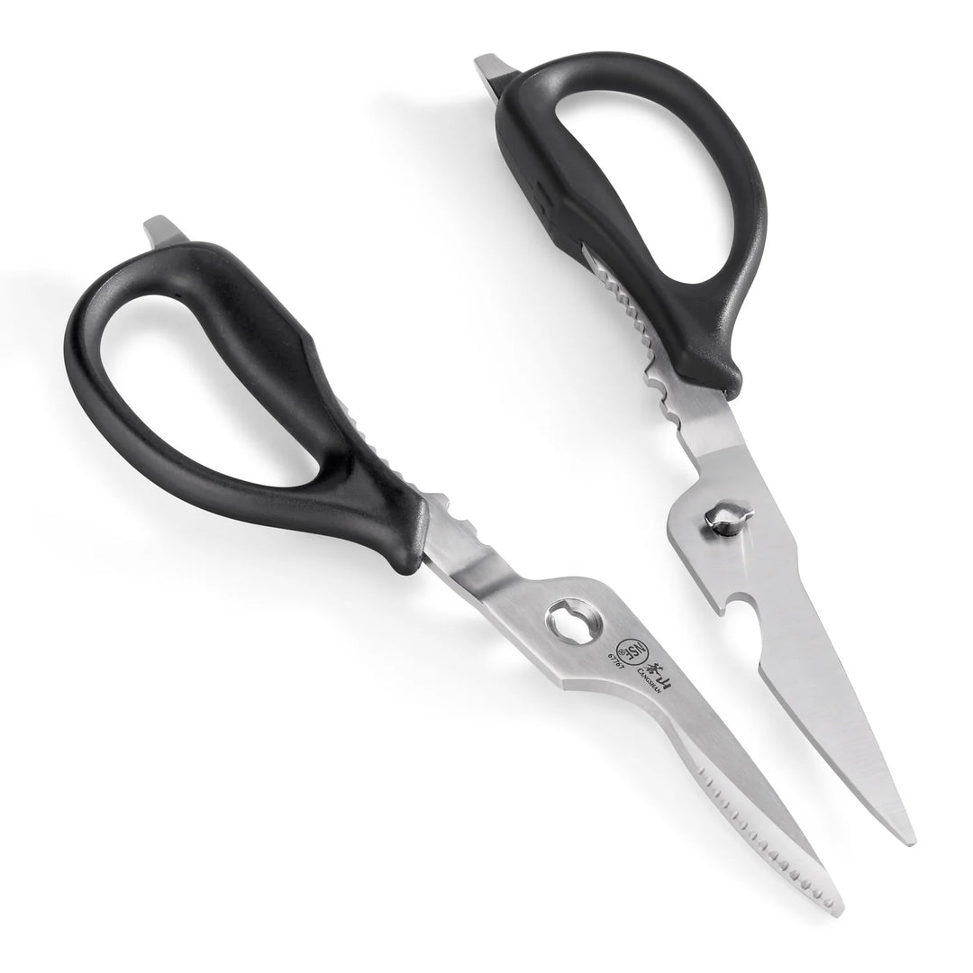 Cangshan 9-inch Heavy-Duty Come-Apart Kitchen Shears with Guard – The  Cook's Nook