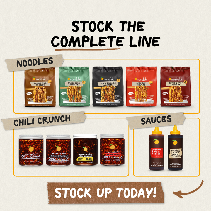 Momofuku Sesame Miso Noodles