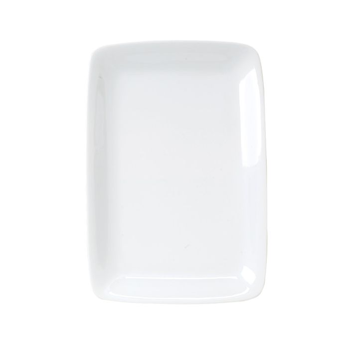 White Rectangular Platter "14