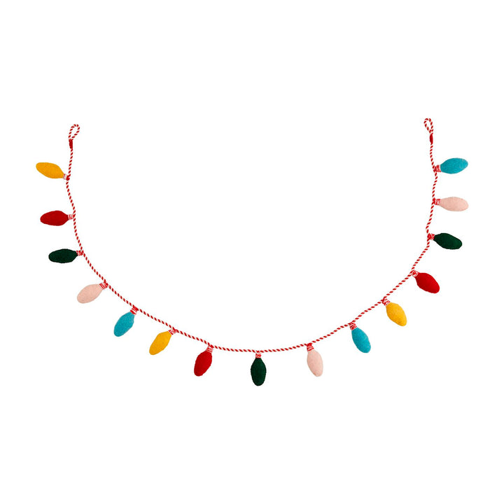 Felted Light Garland