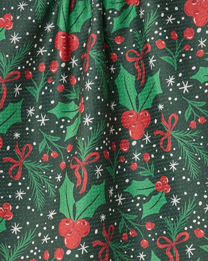 Sugarplum Florals Tea Towel - Holiday 2026