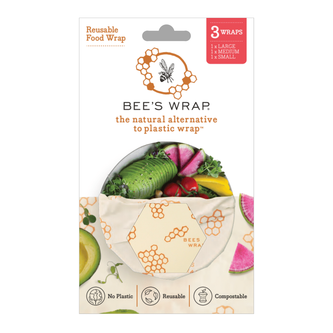 Bee's Wrap Honeycomb, Assorted 3 Pack