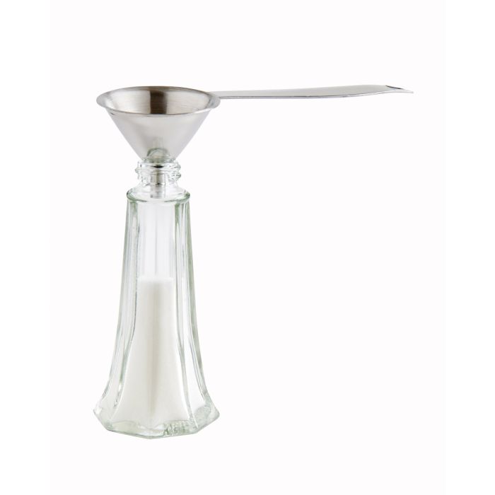 Stainless Steel Condiment Funnels with Handles, Set of 3