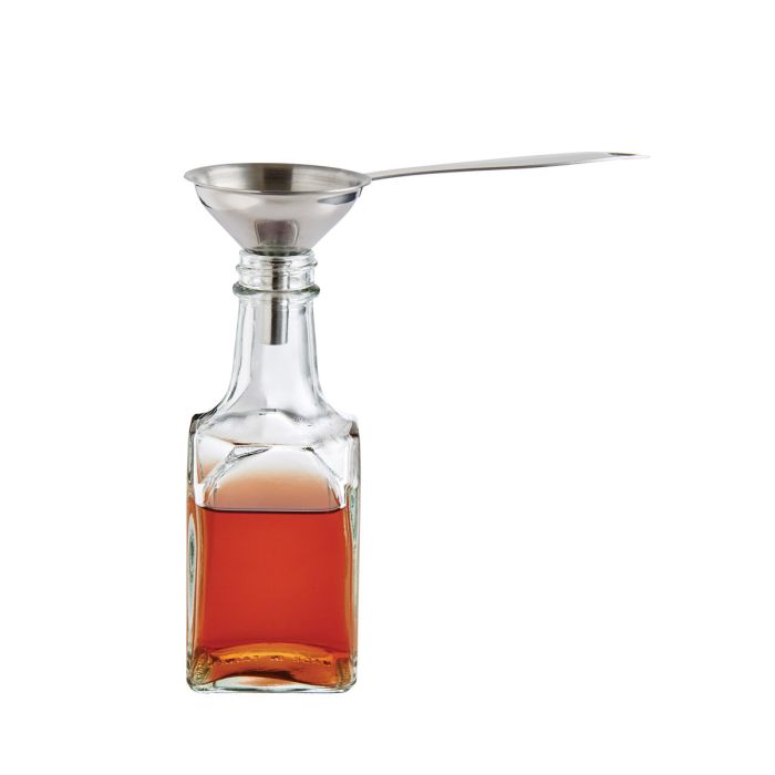 Stainless Steel Condiment Funnels with Handles, Set of 3
