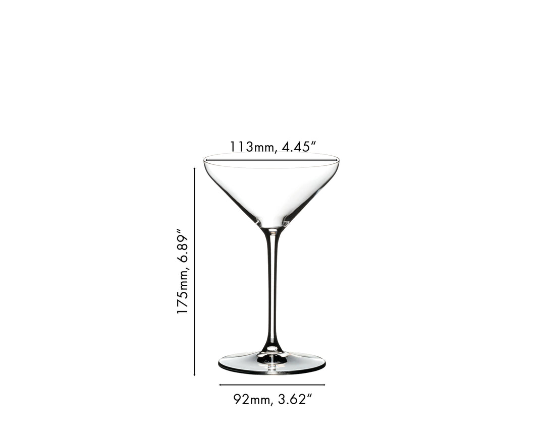 Riedel Extreme Martini Glasses
