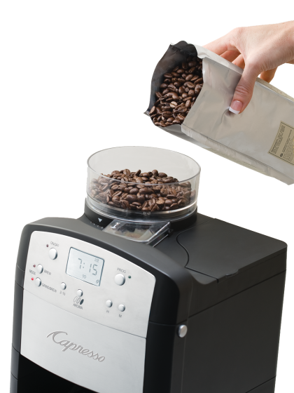 10-Cup Coffee Maker with Burr Grinder