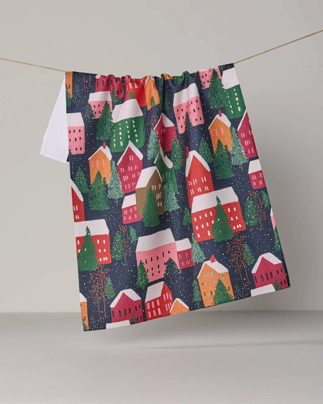 Alpine Village Tea Towel - Holiday 2026