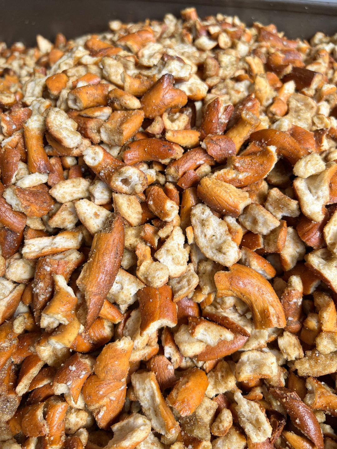 Handmade Maple Bourbon Pretzel Pieces, 8oz Bag