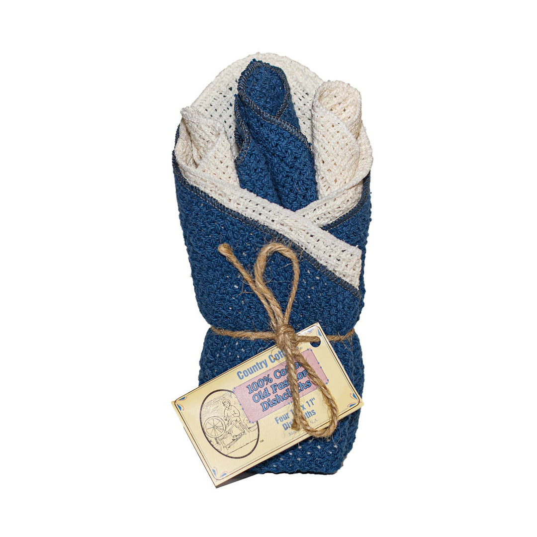 Country Cottons Dishcloths, Set of 4