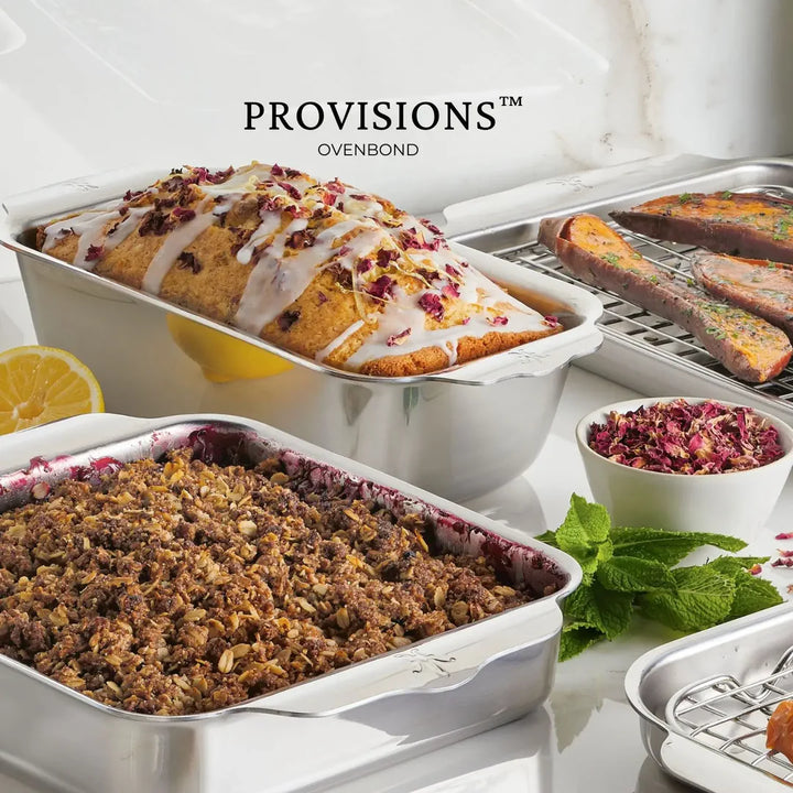 Provisions: Ovenbond Tri-Ply Stainless Steel 1 Pound Loaf Pan