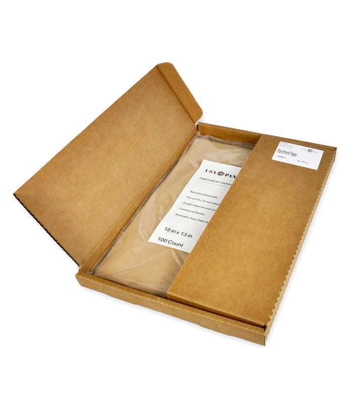 Natural Unbleached Parchment Paper Sheets (100 Count)