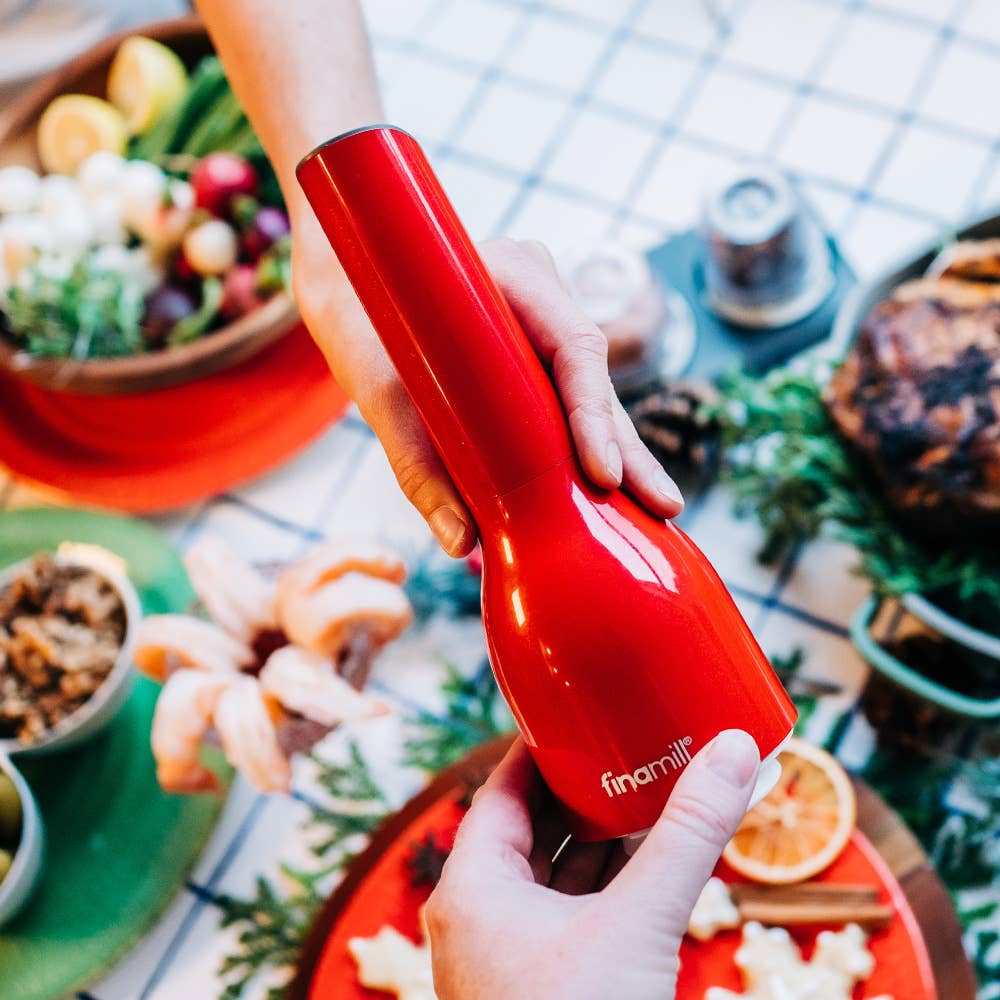 FinaMill Classic Battery Spice Grinder - 1 Everyday Pod, 1 Pepper Pod