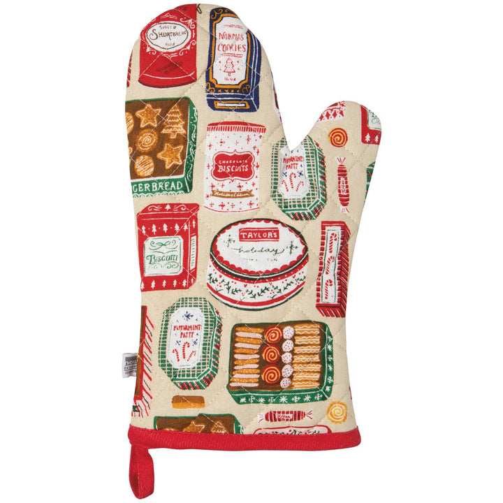 Sugar & Spice Christmas Spruce Oven Mitt